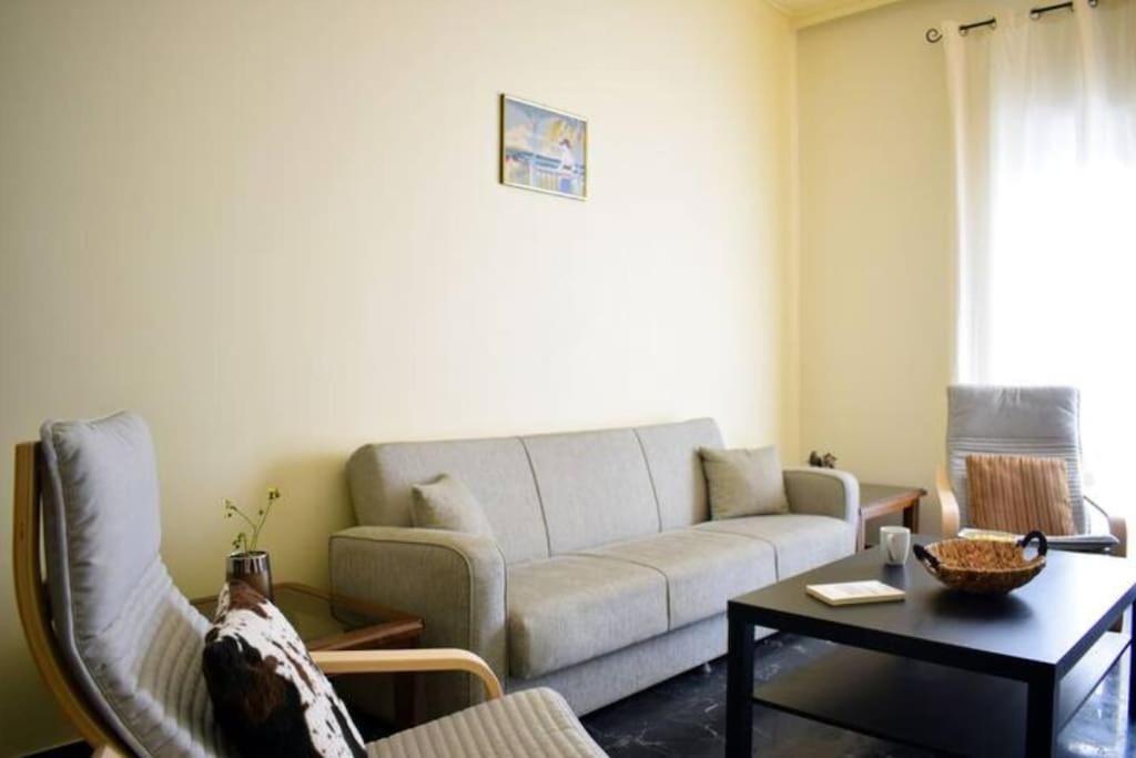 Marble Cool 2-Bedroom Down Town Yard House كيساموس المظهر الخارجي الصورة